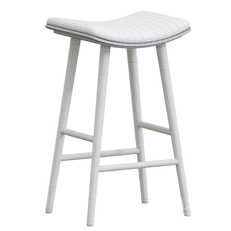 Four Hands Union Saddle Counter Stool - Image 5