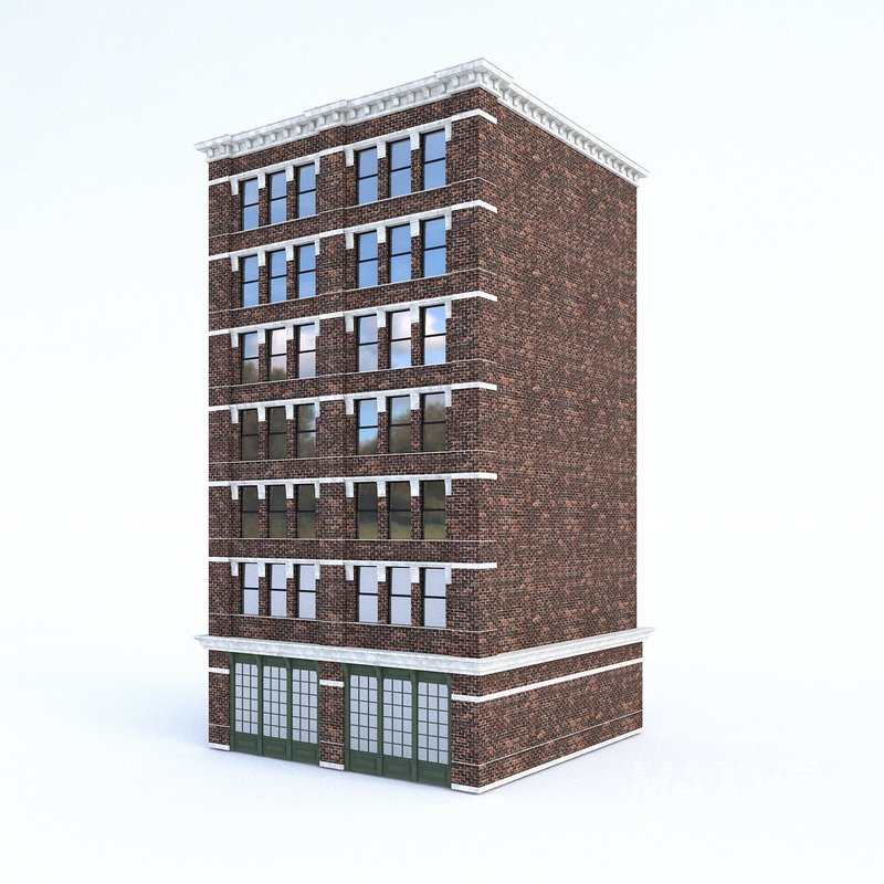 3D Buildings City Set model - Image 6