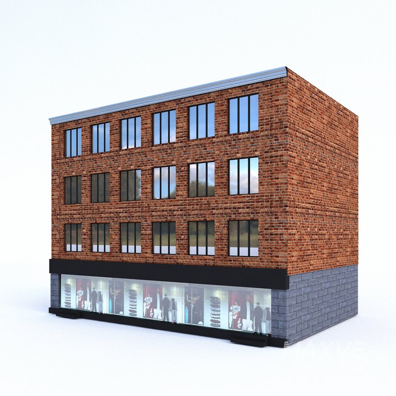 3D Buildings City Set model - Image 8