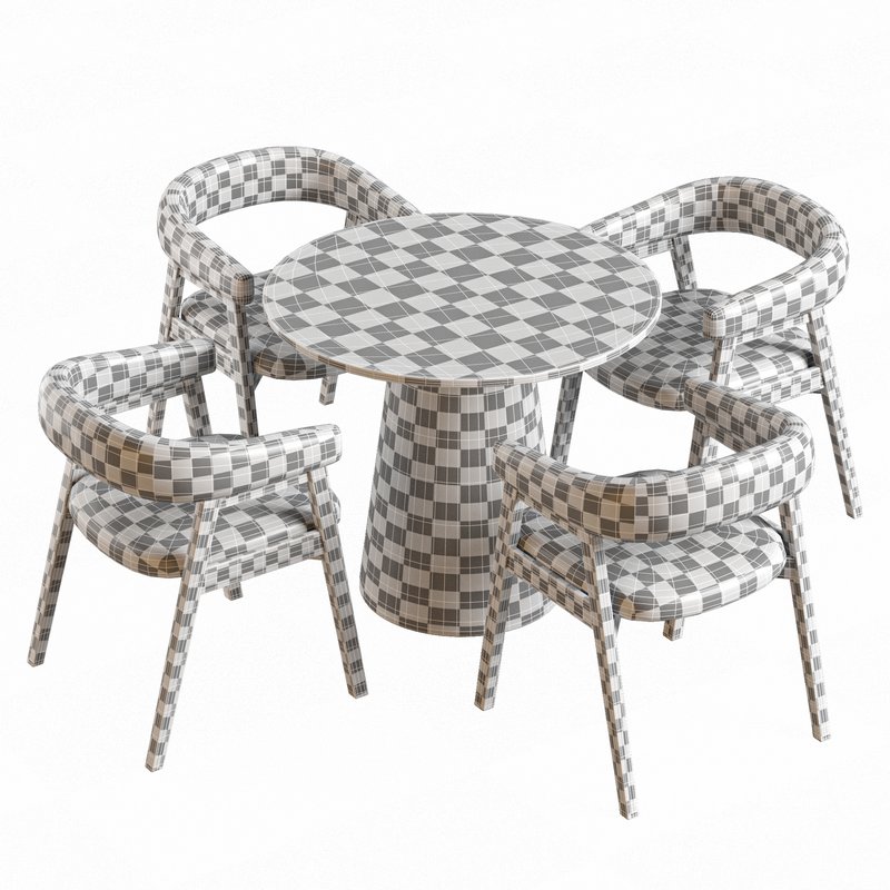 Round Pedestal Dining Table and Darcey Arm Chair by Wayfair - Image 8