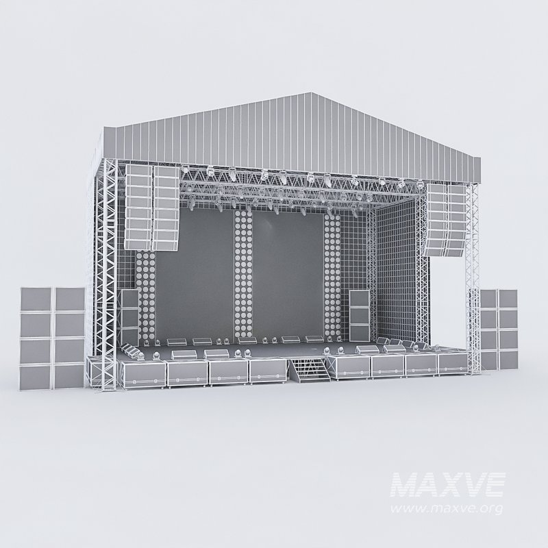 3D Concert Stage model - Image 8
