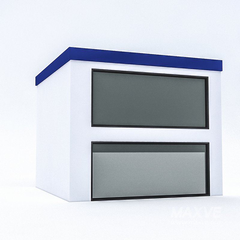 Cartoon Boildings Pack 3D model - Image 6