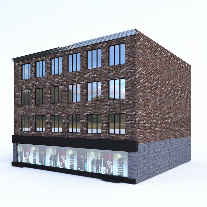 3D Buildings City Set model - Image 10