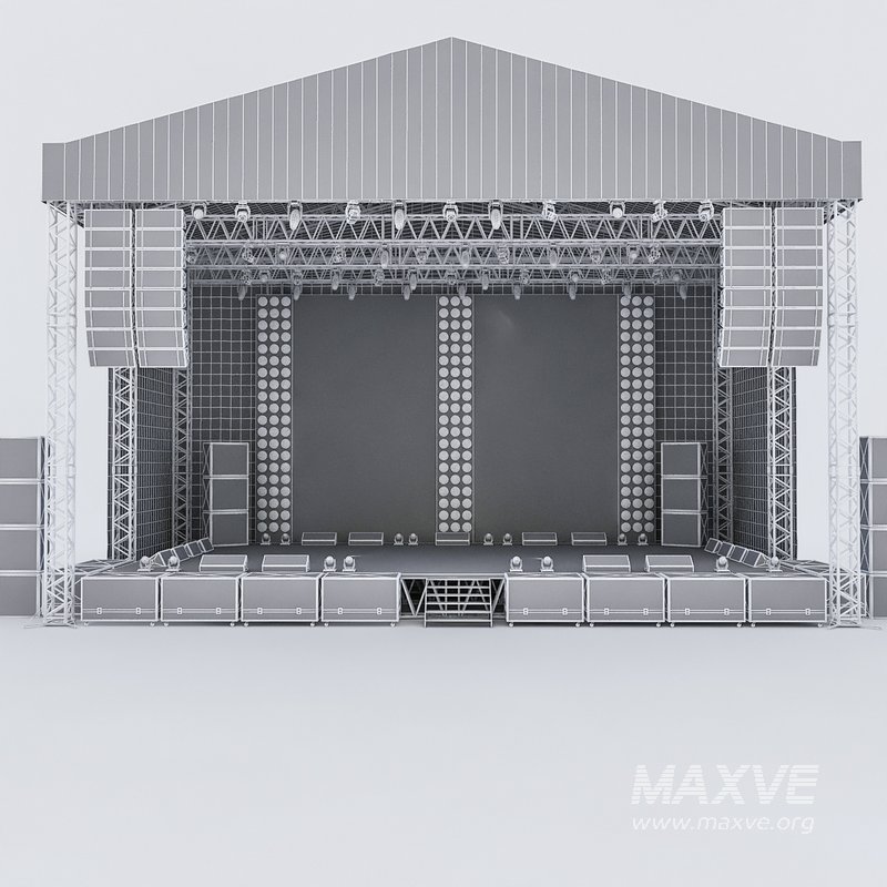3D Concert Stage model - Image 9