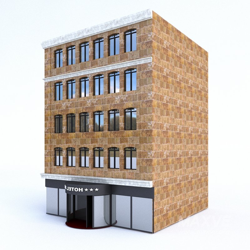 3D Buildings City Set model - Image 9