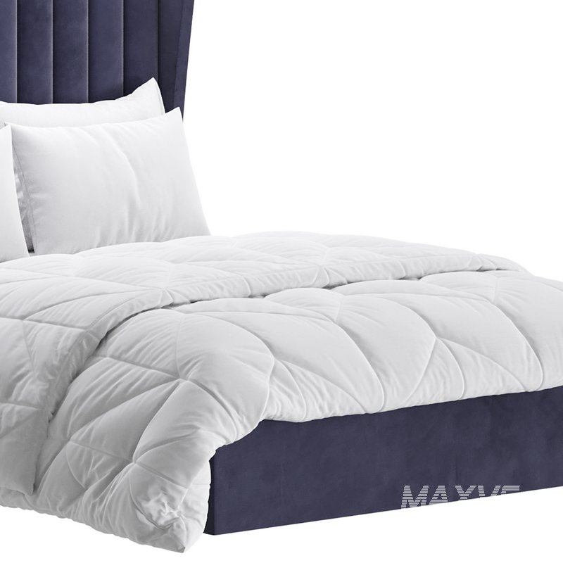 Octavia Velvet-Finish Ottoman Bed I - Image 10