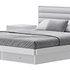 Grey Rectangular Headboard Standard Bed - Thumbnail 9