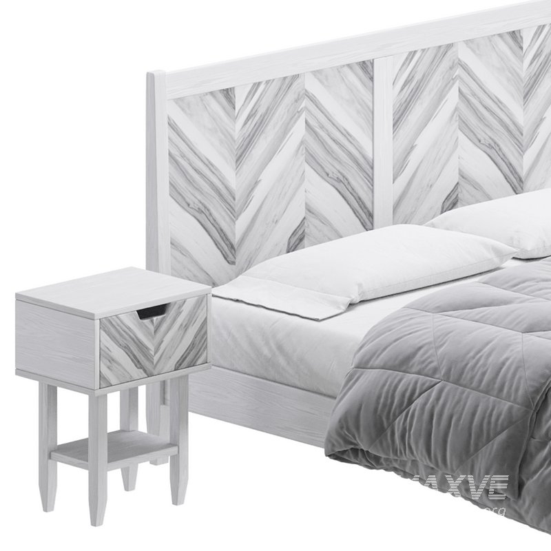 Paxton Wooden Bed - Image 10