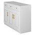 Sumptuous White Wood Sideboard Credenza - Thumbnail 10