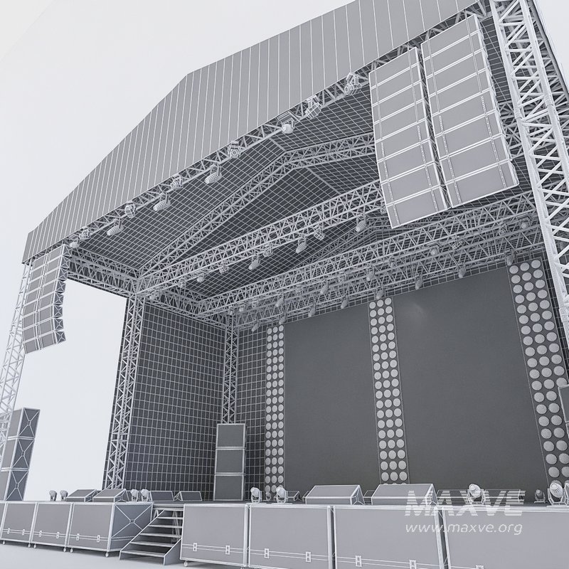 3D Concert Stage model - Image 10