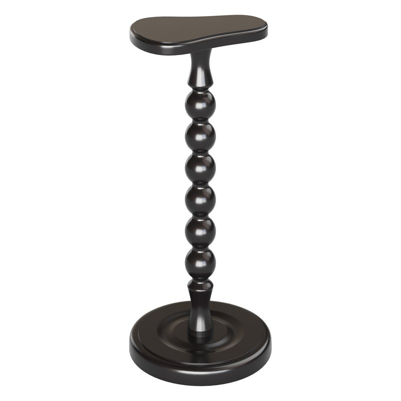 Retro Solid Wood Side Table - Image 10