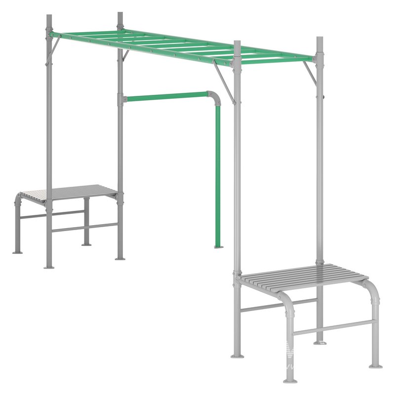 JUNIOR JUNGLE MONKEY BAR MODULE – LIFESPAN KIDS - Image 8