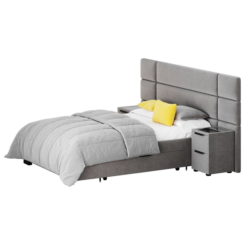 Hart Upholstered Bed Frame - Image 9