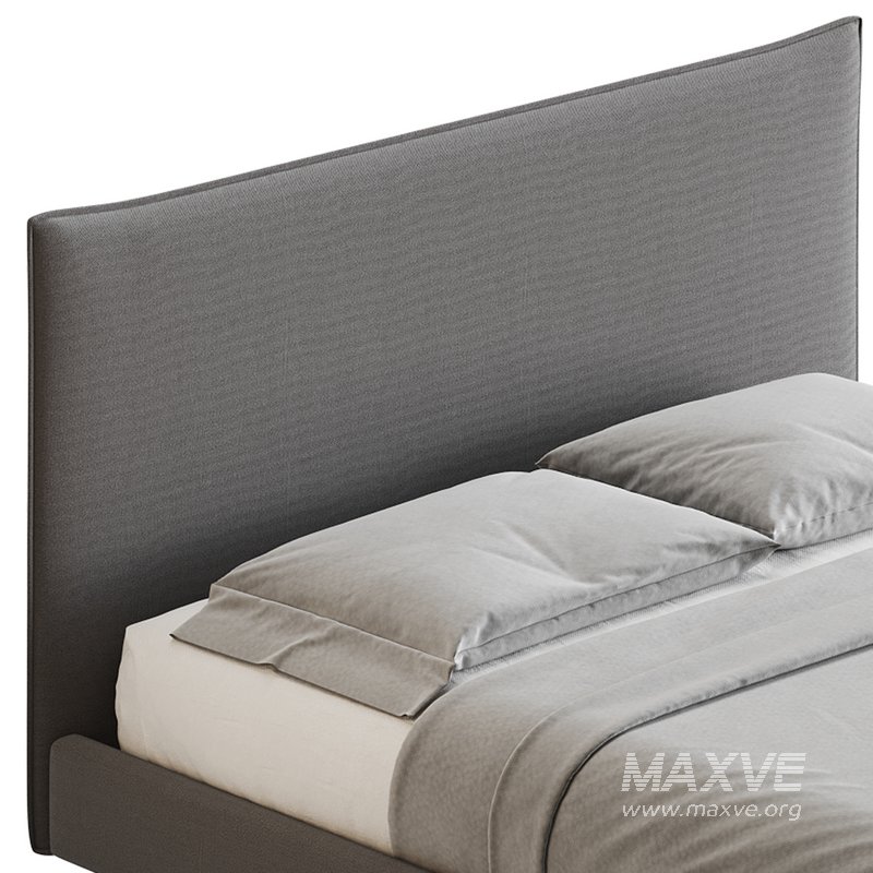 FACADE SHADOW VELVET QUEEN BED - Image 11