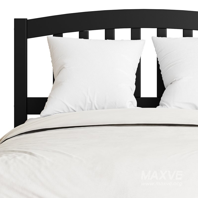 Twin Size Platform Bed Wood Bed - Image 10