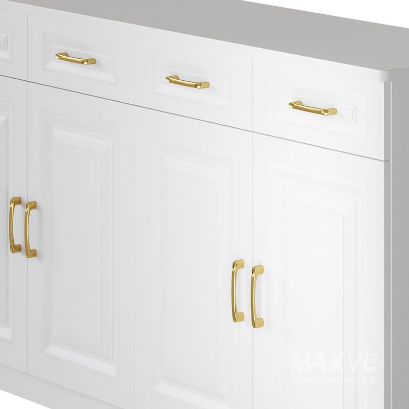 Modern Wood Sideboard Credenza 1 - Image 10