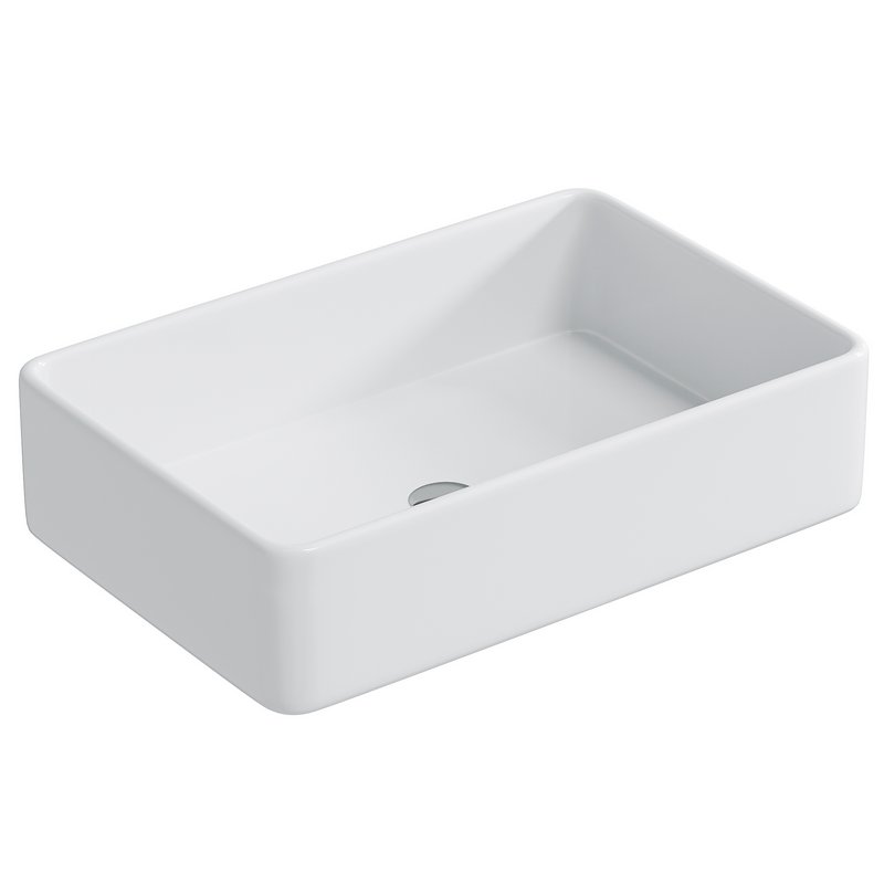 Surface-mounted washbasin PB2012 made of mineral casting - Image 1