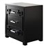 SAFAVIEH Raina Three Drawer Greek Key Night Stand Black - Thumbnail 11
