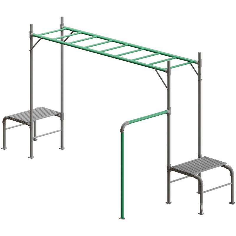 JUNIOR JUNGLE MONKEY BAR MODULE – LIFESPAN KIDS - Image 1