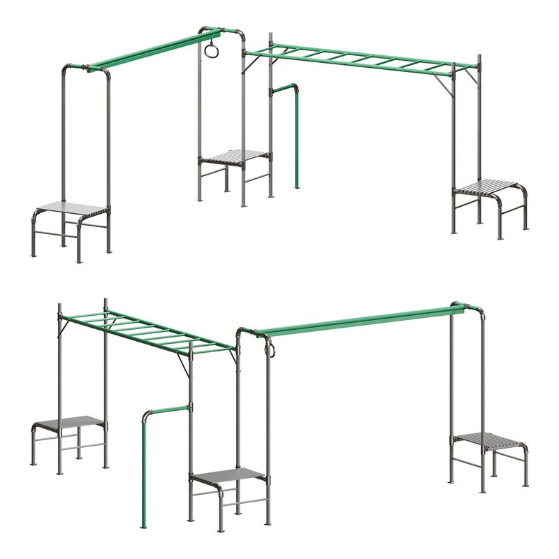 JUNIOR JUNGLE TARZAN MONKEY BARS - Image 1
