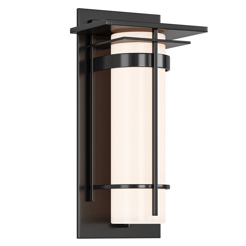 Banded with Top Plate Small Outdoor Sconce - Image 2