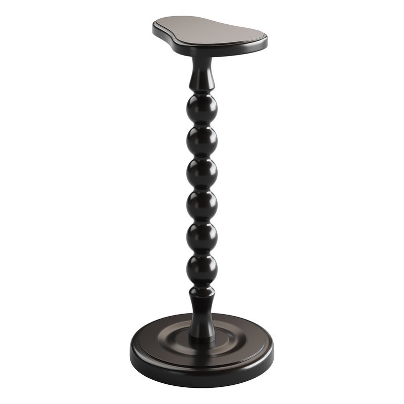 Retro Solid Wood Side Table - Image 11