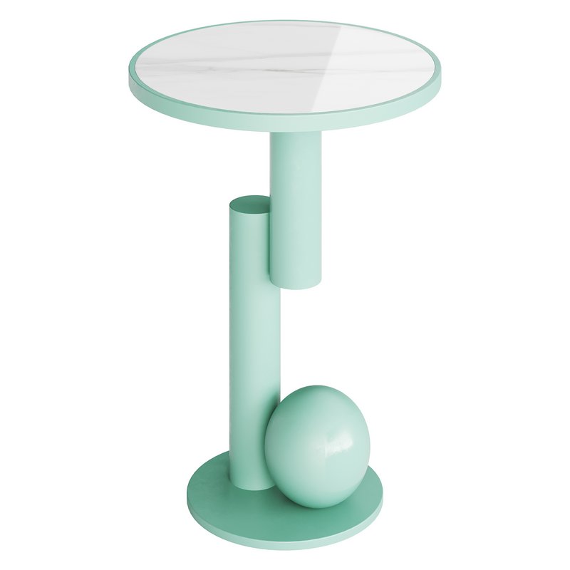 Simple Round Side Table - Image 10
