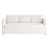 WHITE PERFORMANCE FABRIC SLEEPER SOFA - Thumbnail 9