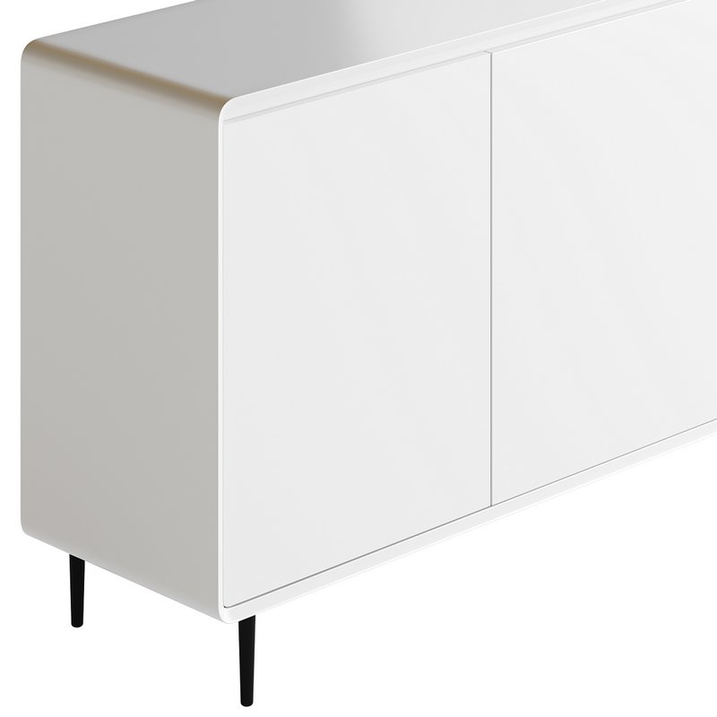 Modern Wood Sideboard with 2 Doors - Image 11