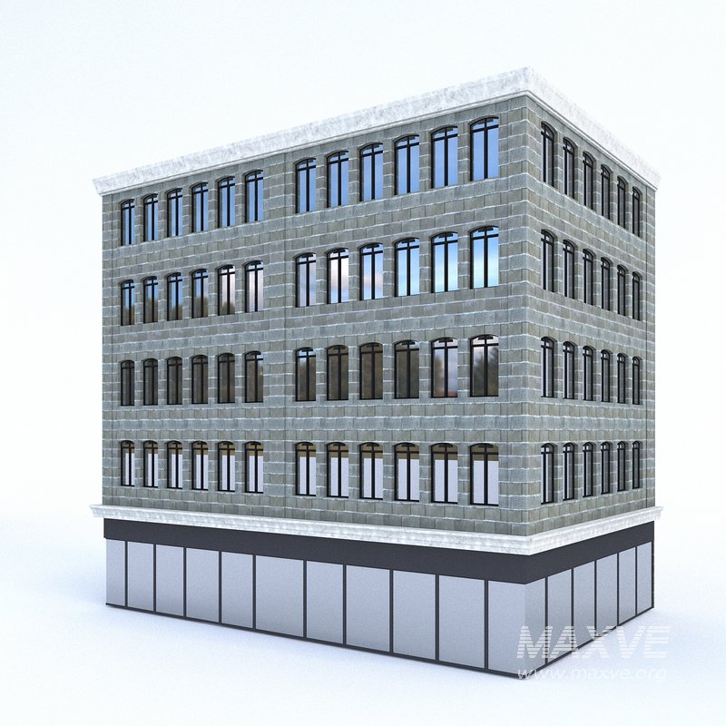 3D Buildings City Set model - Image 11