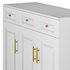 Sumptuous White Wood Sideboard Credenza - Thumbnail 11