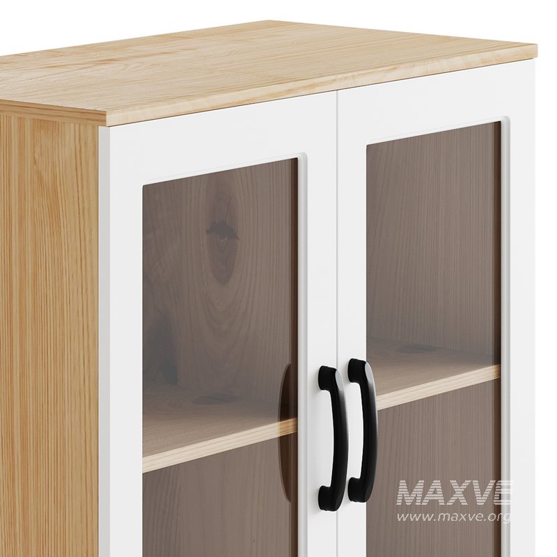 Modern Wood Buffet Cabinet - Image 11