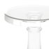 Modern Acrylic Clear Round End Table with Pedestal - Thumbnail 11