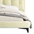 Eden Suede Fabric Upholstered Modern Bed - Thumbnail 11