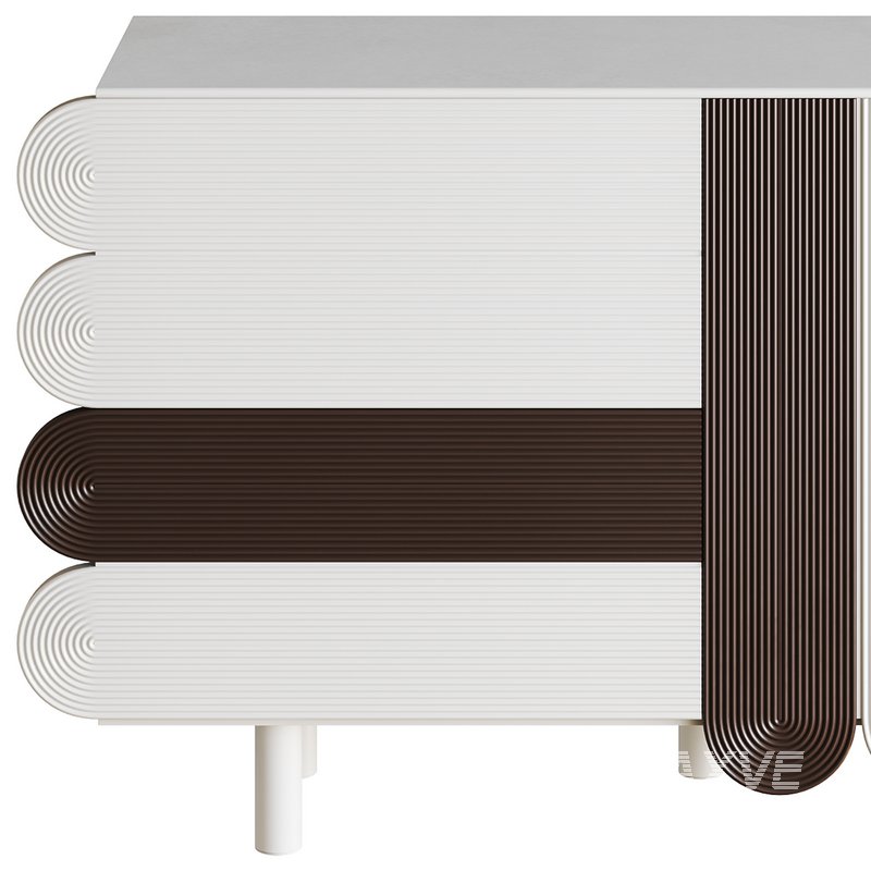 Modern White Sideboard - Image 12