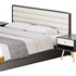 Grey Rectangular Headboard Standard Bed - Thumbnail 13