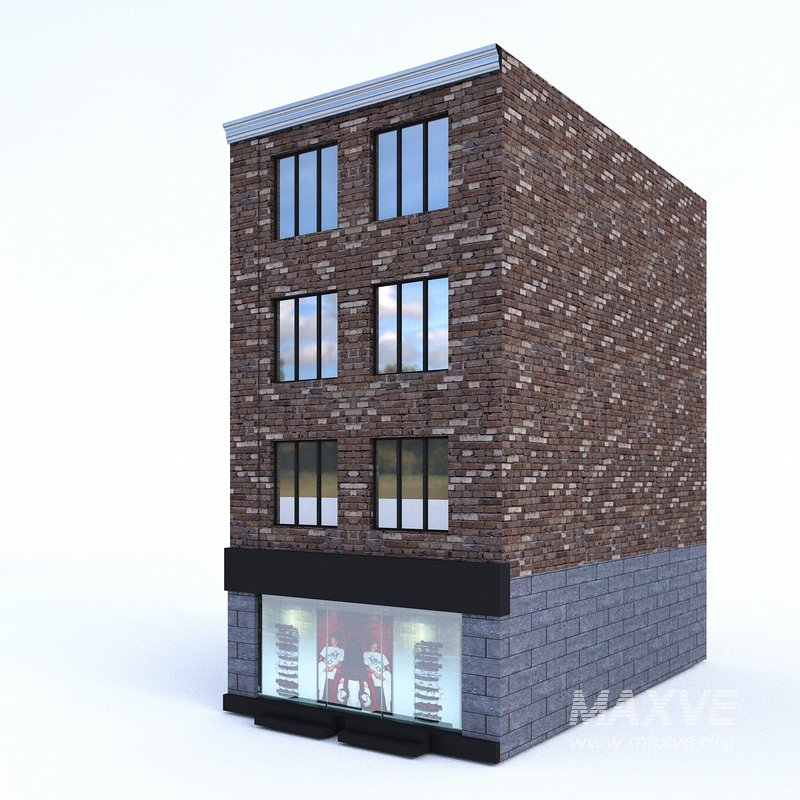 3D Buildings City Set model - Image 12