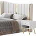 Modern Beige King Size Bed - Thumbnail 12