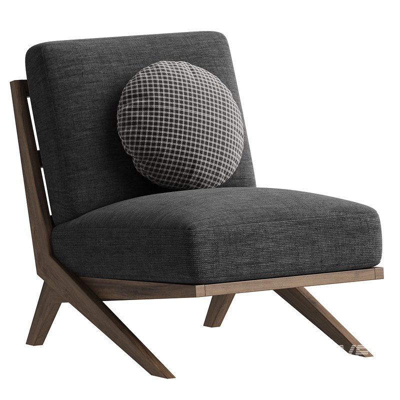 PALM SPRINGS Fabric Armchair - Image 2