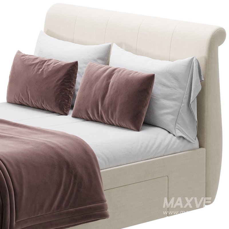 Lucia Upholstered Bed - Image 12