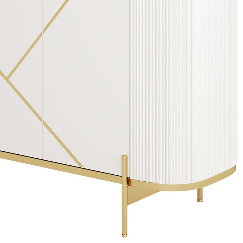 Sideboard Buffet Faux Marble - Image 12