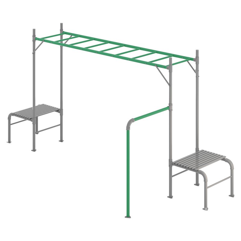 JUNIOR JUNGLE MONKEY BAR MODULE – LIFESPAN KIDS - Image 12