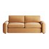 WHITE PERFORMANCE FABRIC APARTMENT SOFA - Thumbnail 11