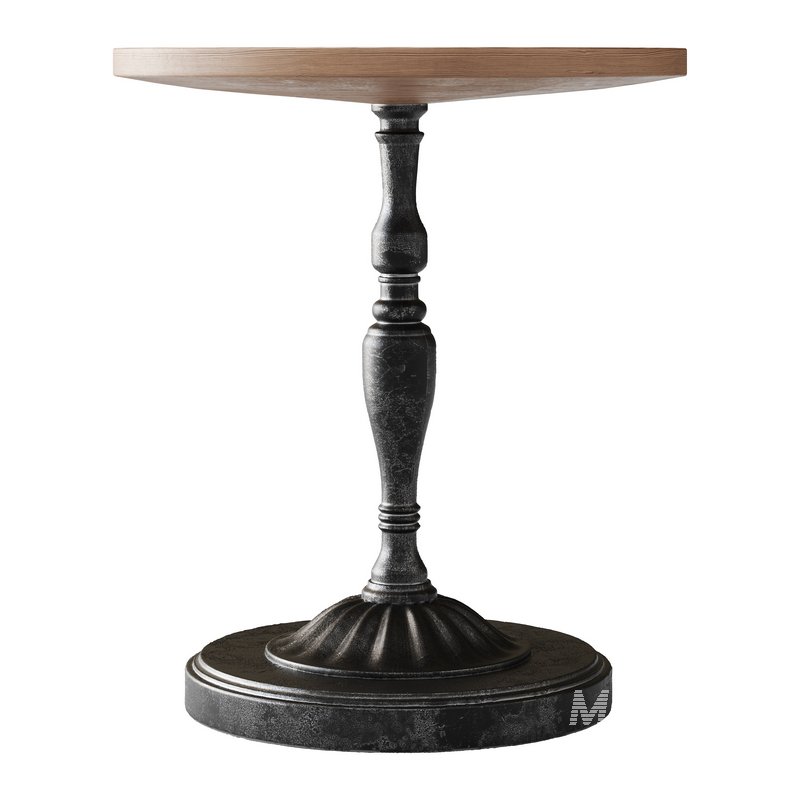 Vintage Round Side Table - Image 11