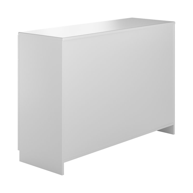 Sumptuous White Wood Sideboard Credenza - Image 12