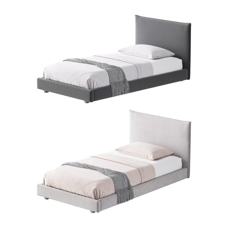 Fasde grey bed - Image 1