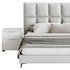 Modern Bed Upholstered Headboard Standard Bed I - Thumbnail 12