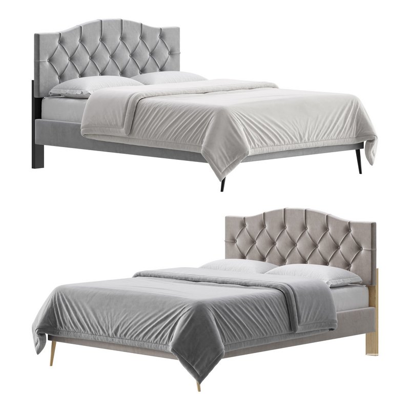 Perth Fabric Bed Frame - Image 1