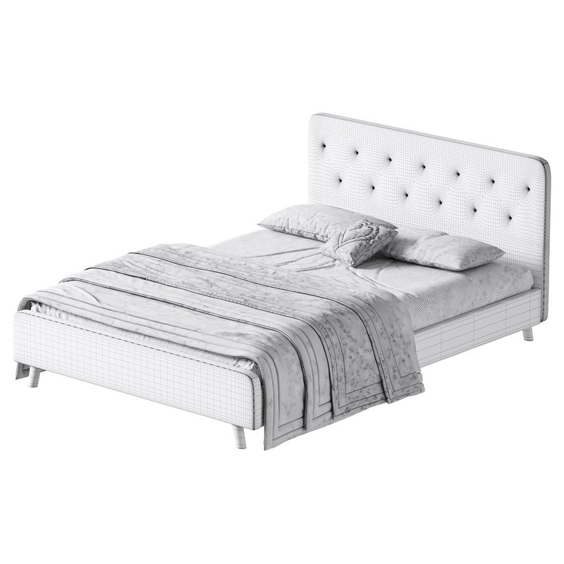 Emmerson Upholstered Low Rise Bed Frame - Image 13