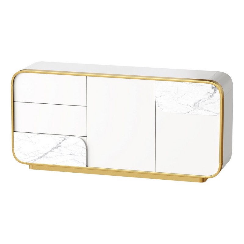 Modern Off White Sideboard - Image 1
